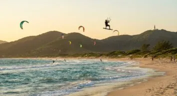 3 Praias Para a Prática de Kitesurf em Florianópolis
