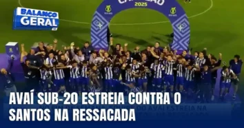 Avaí estreia na Série A do Brasileiro Sub-20 neste fim de semana