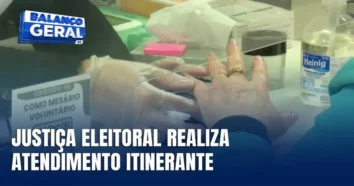 Atendimento Itinerante da Justiça Eleitoral em Governador Celso Ramos