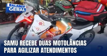 Capital recebe novas motolâncias para o Samu