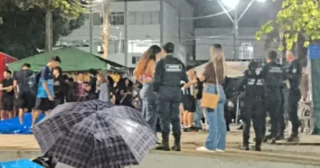 Festa da UFSC barrada pela Guarda Municipal em Florianópolis