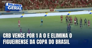 CRB vence Figueirense por 1 a 0, eliminando o time da Copa do Brasil 2026.
