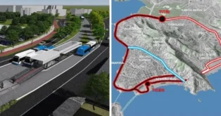 Primeiro trecho do BRT em Florianópolis liga Trindade ao Centro