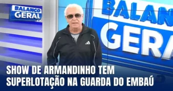 Show do Armandinho em Palhoça reúne multidão na Guarda do Embaú